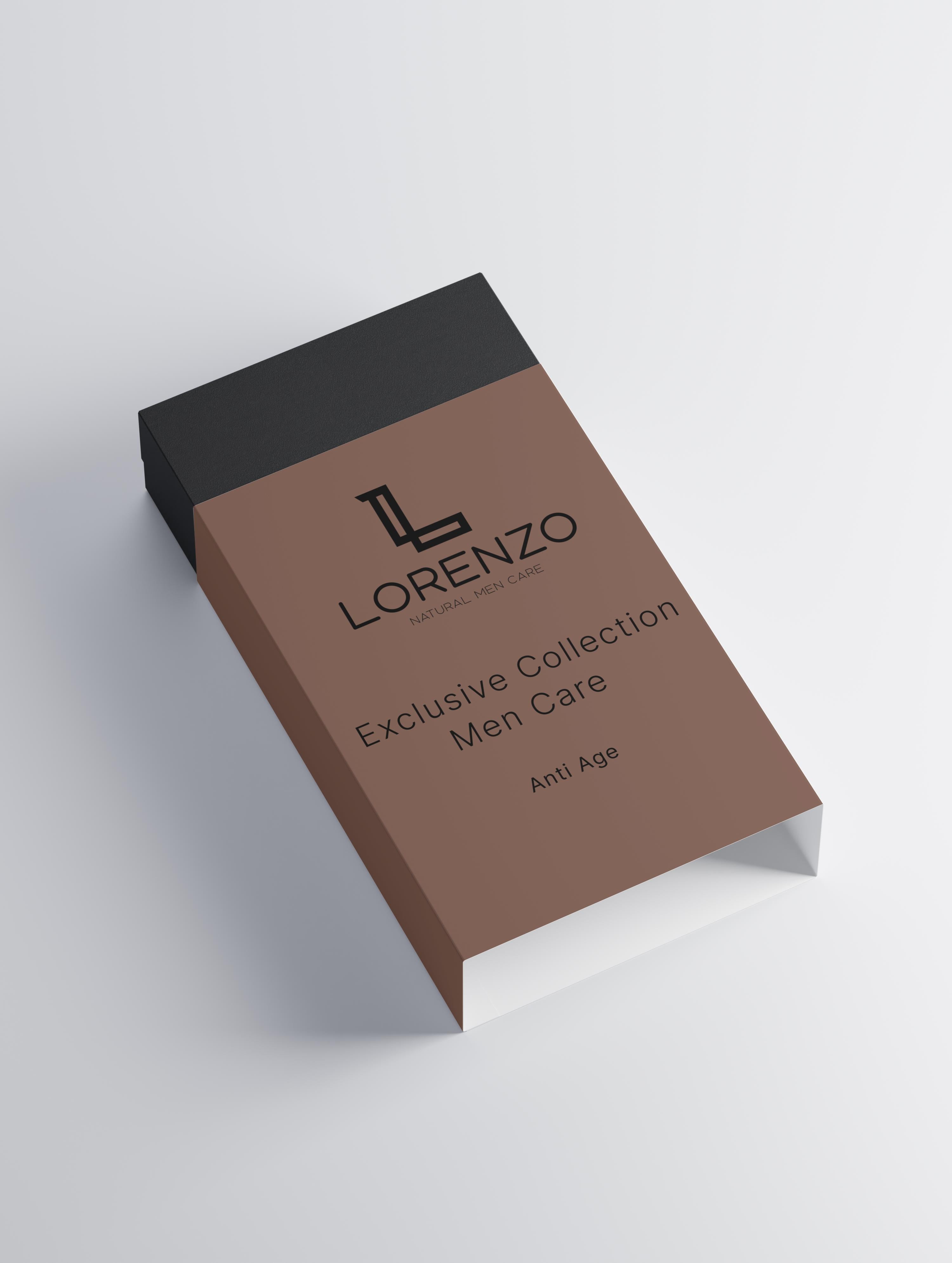 Lorenzo Natural Men Care Kollektion Anti Age