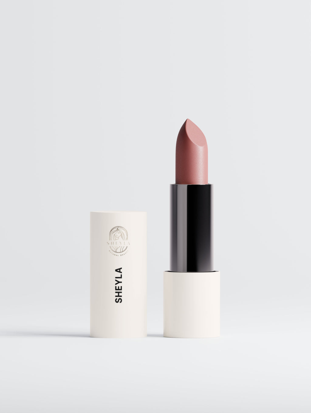Matter Lippenstift, Altrosa