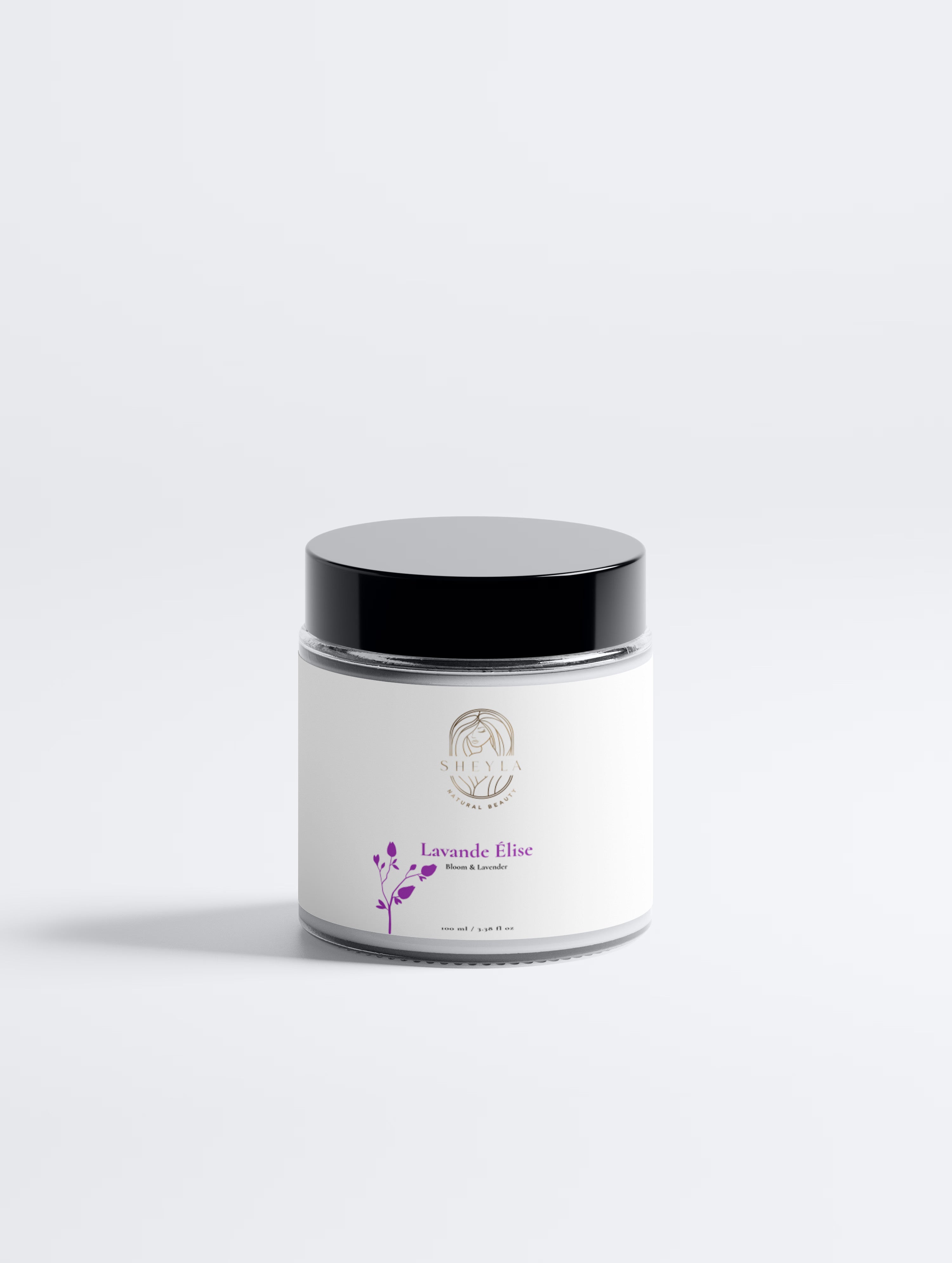 Soy Wax Candle, Lavande Élise