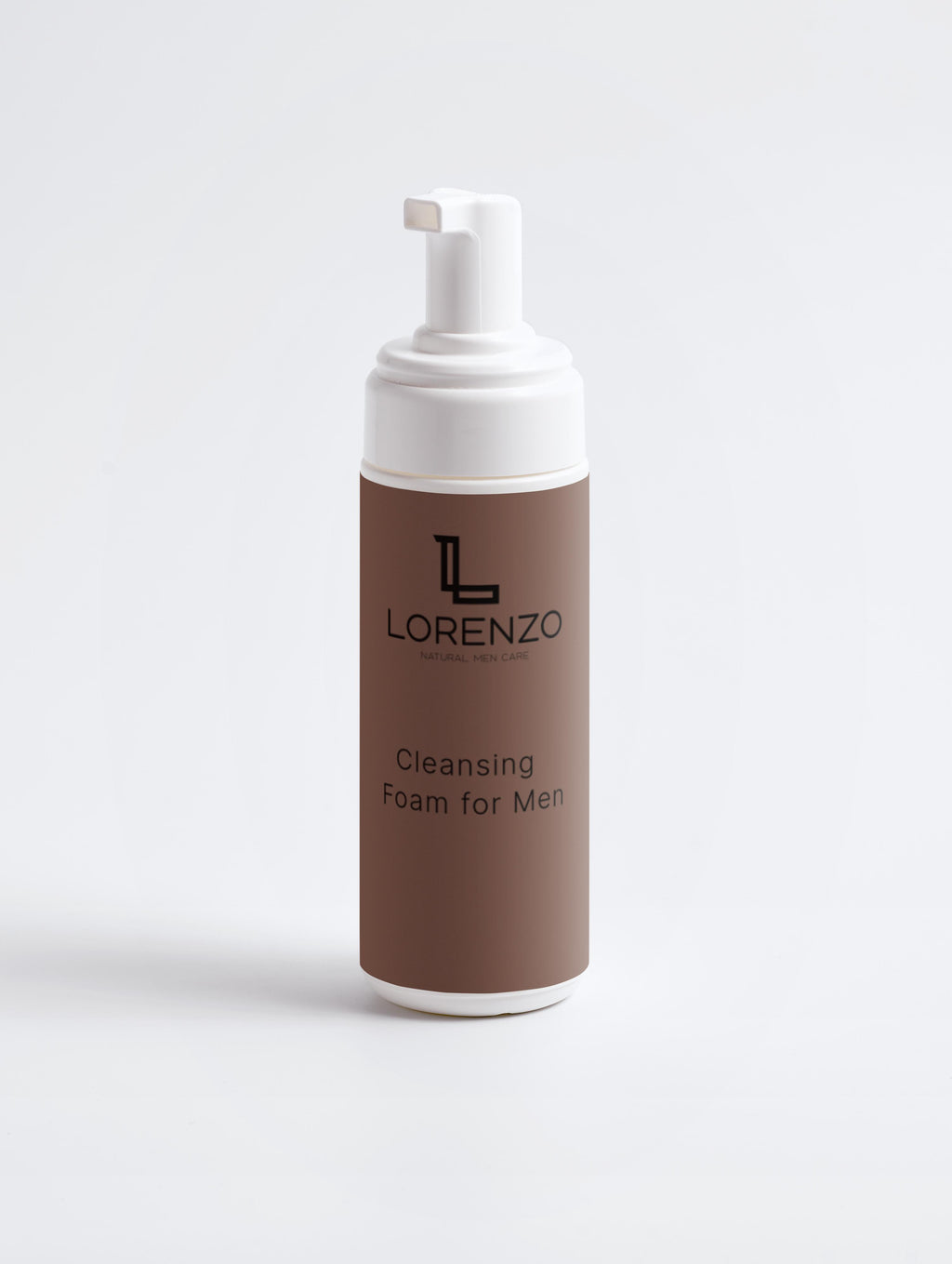 Cleansing Foam for Men brauner flasche mit pumpfunktion