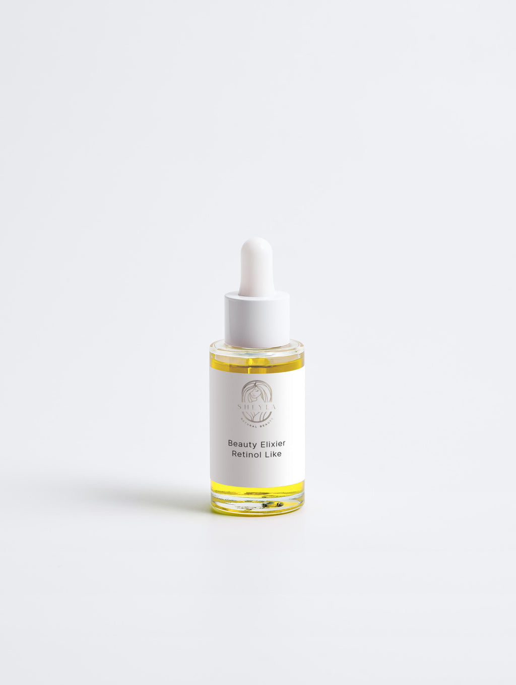 Glasflasche mit pipete Beauty elixier Retinol like serum