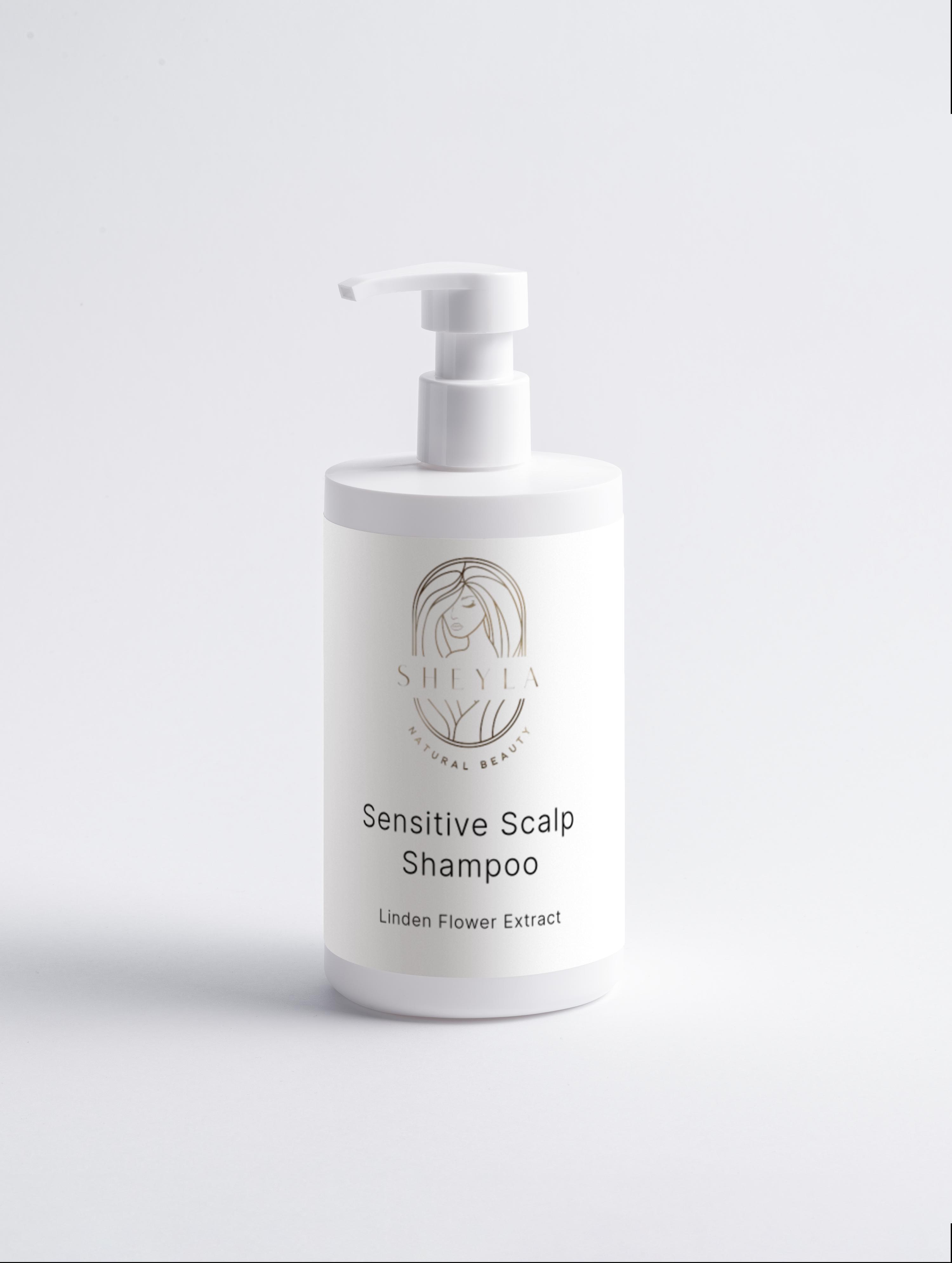 Sensitive Scalp Shampoo Linden Flower Extract pumpspenderflasche