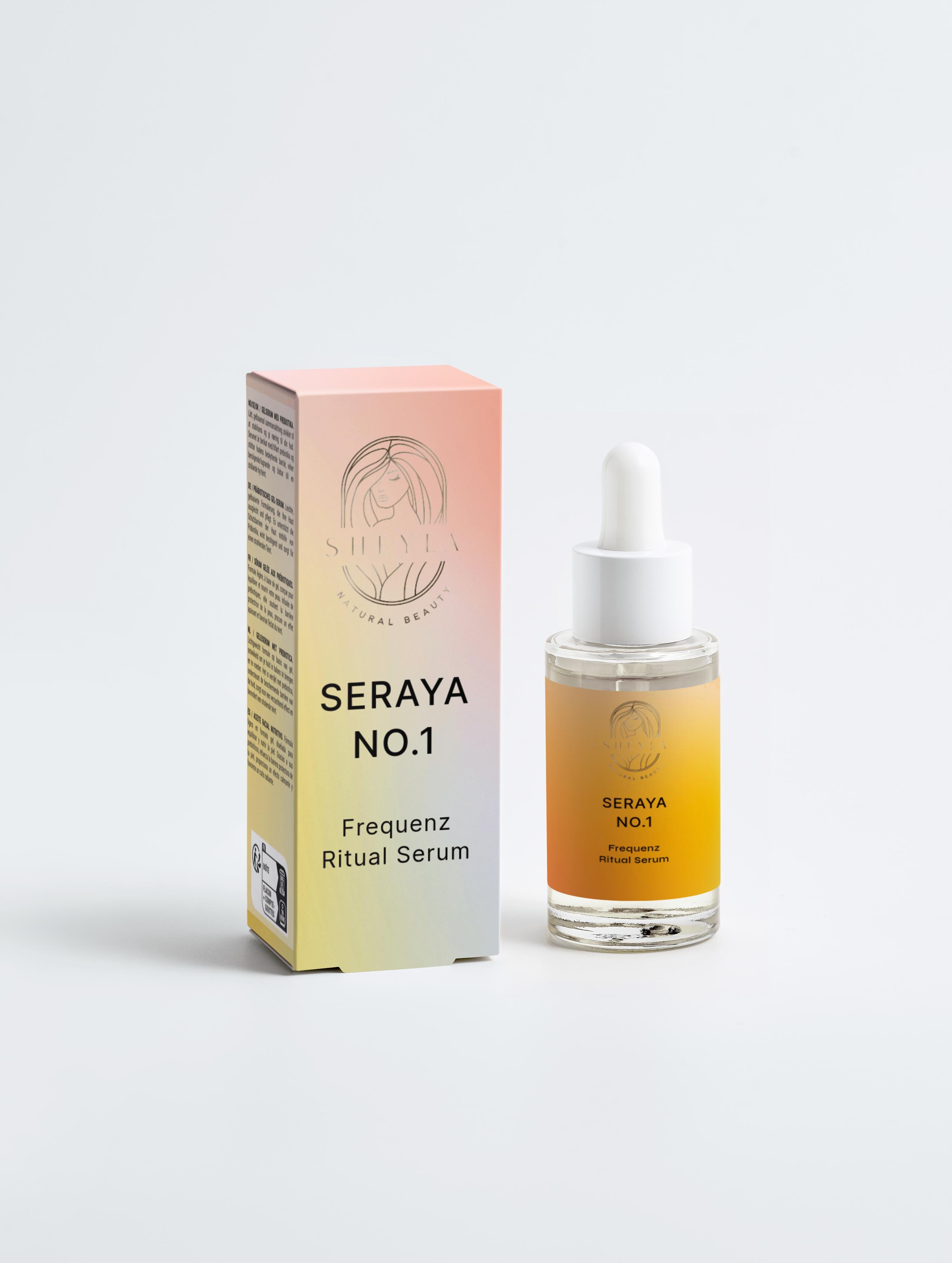 Seraya NO.1 Ritual Frequenz Serum – Serum mit Präbiotika und Hyaluronsäure zur Stärkung der Hautbarriere