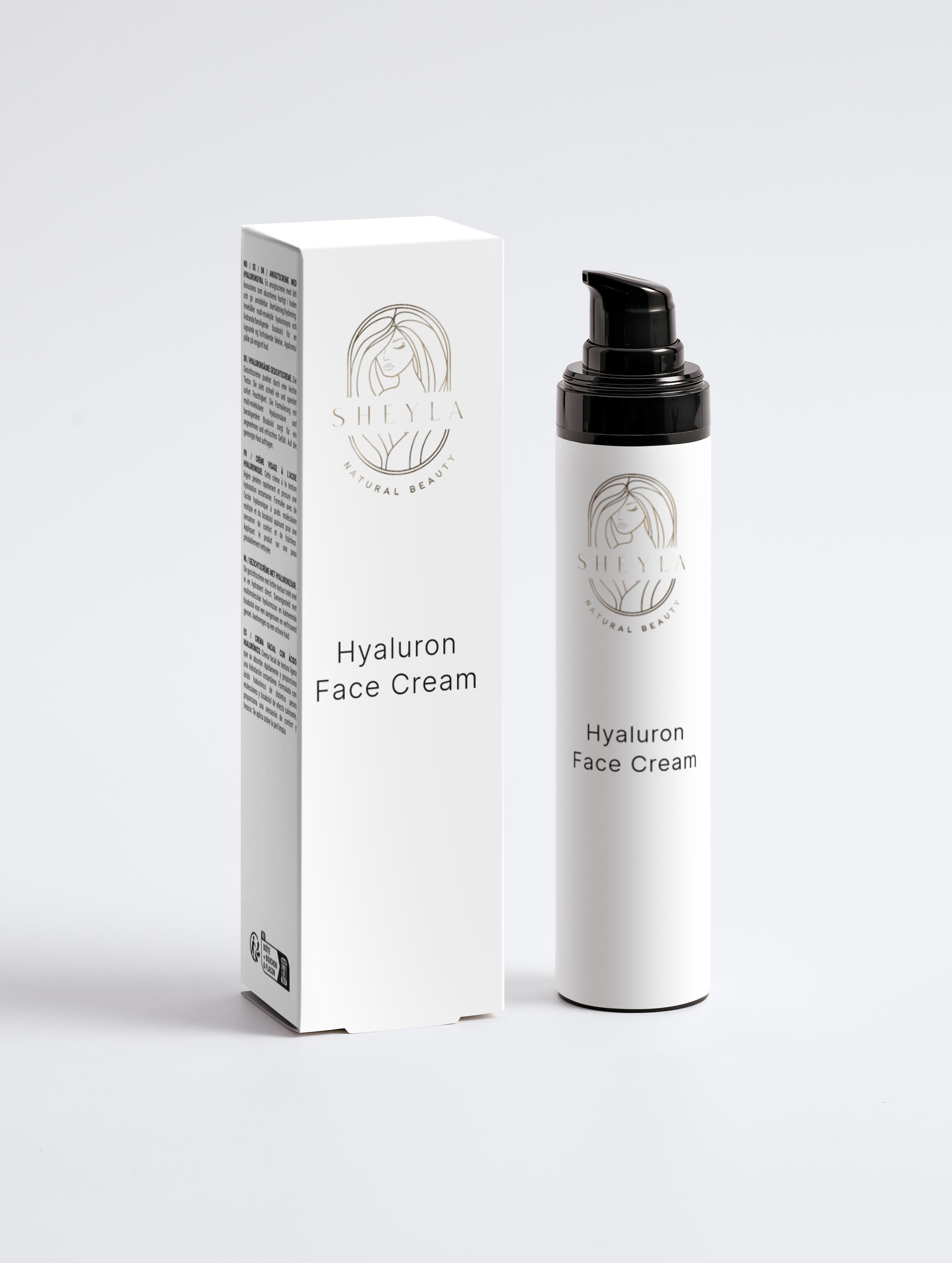 Hochwertige Hyaluronsäure Creme mit Aloe Vera
