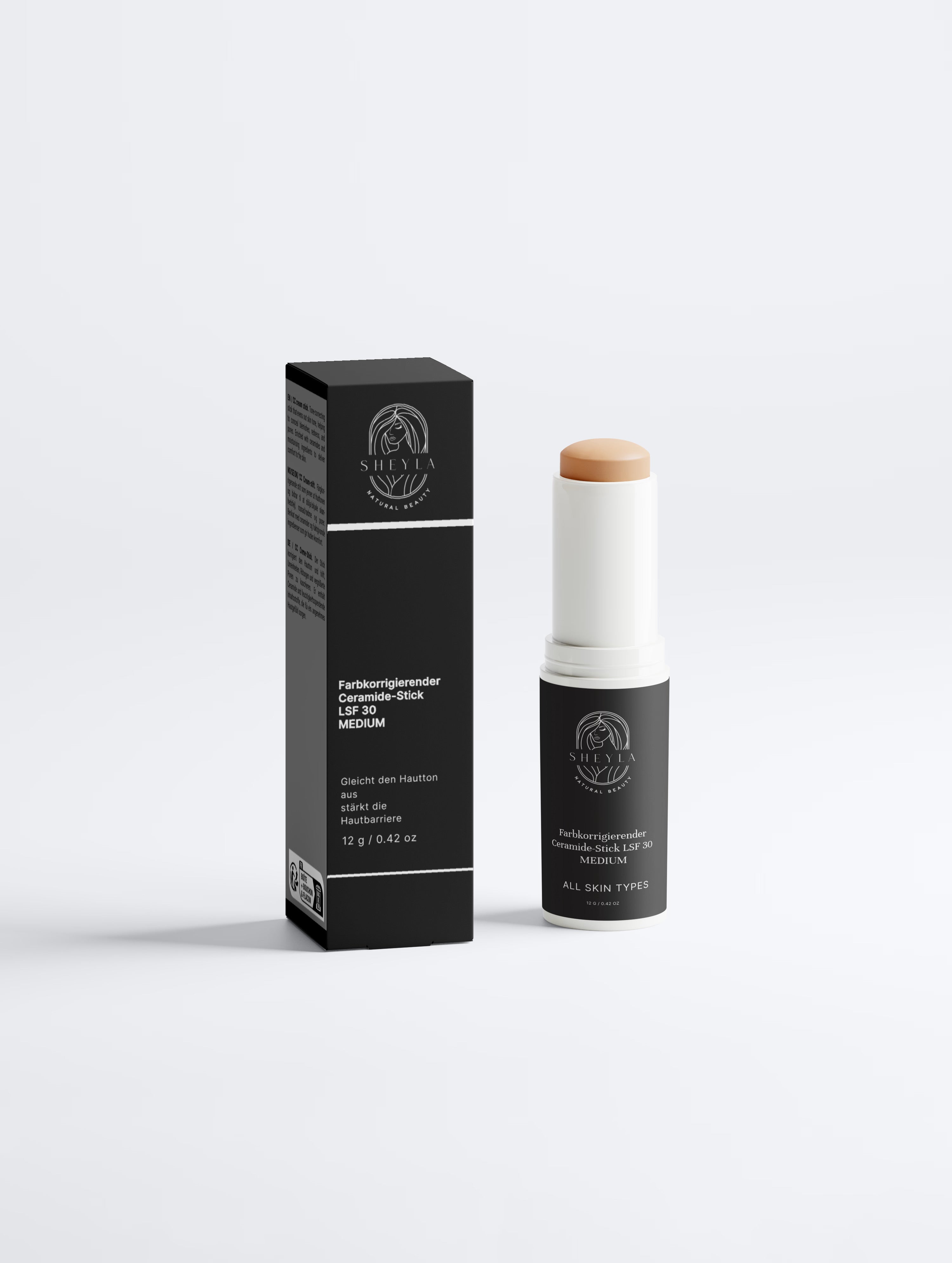 Farbkorrigierender Ceramide-Stick (LSF 30): 25 MEDIUM